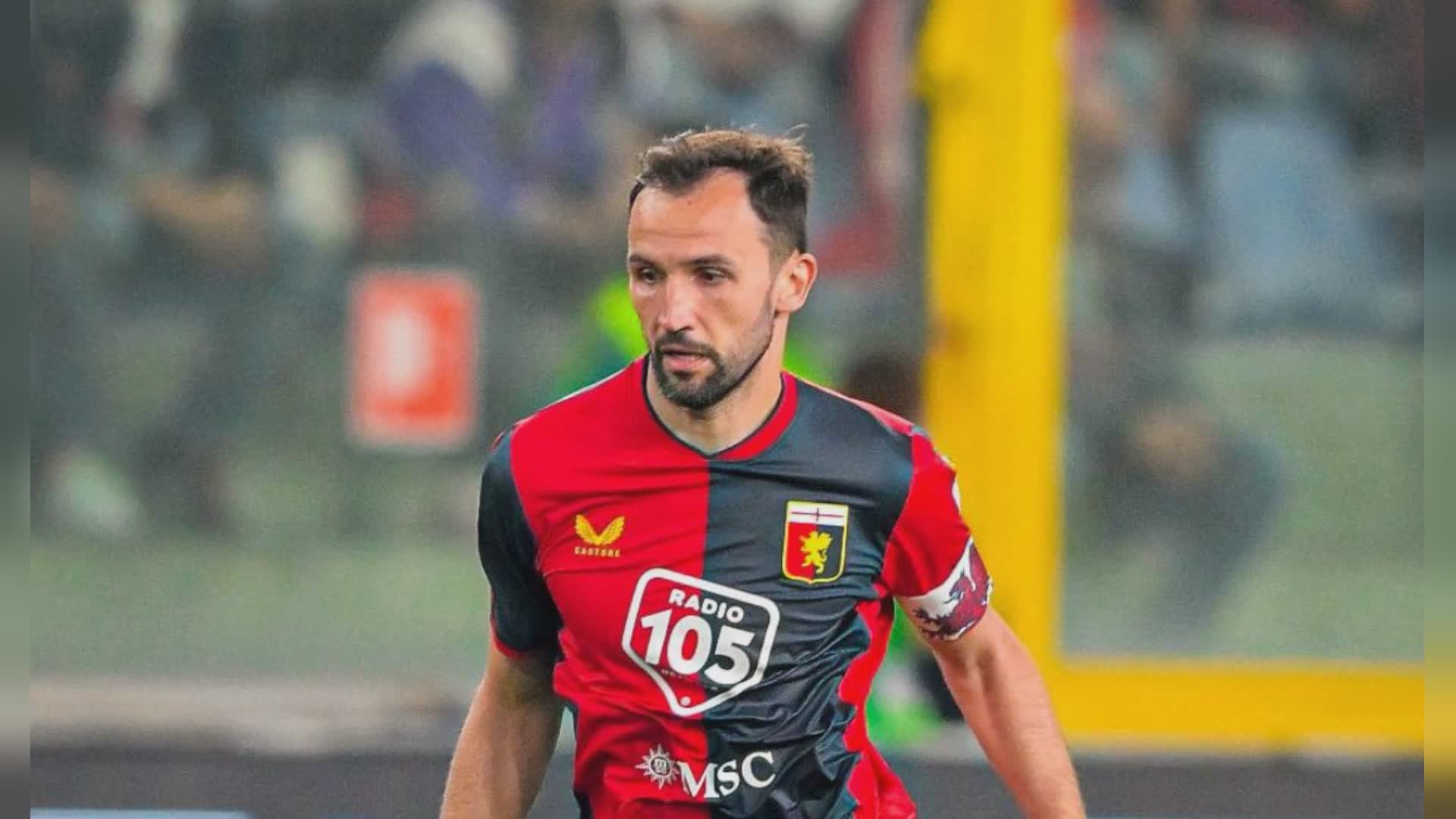 Genoa, il tiro da fuori area di Badelj a Frosinone in lizza come miglior gol della stagione