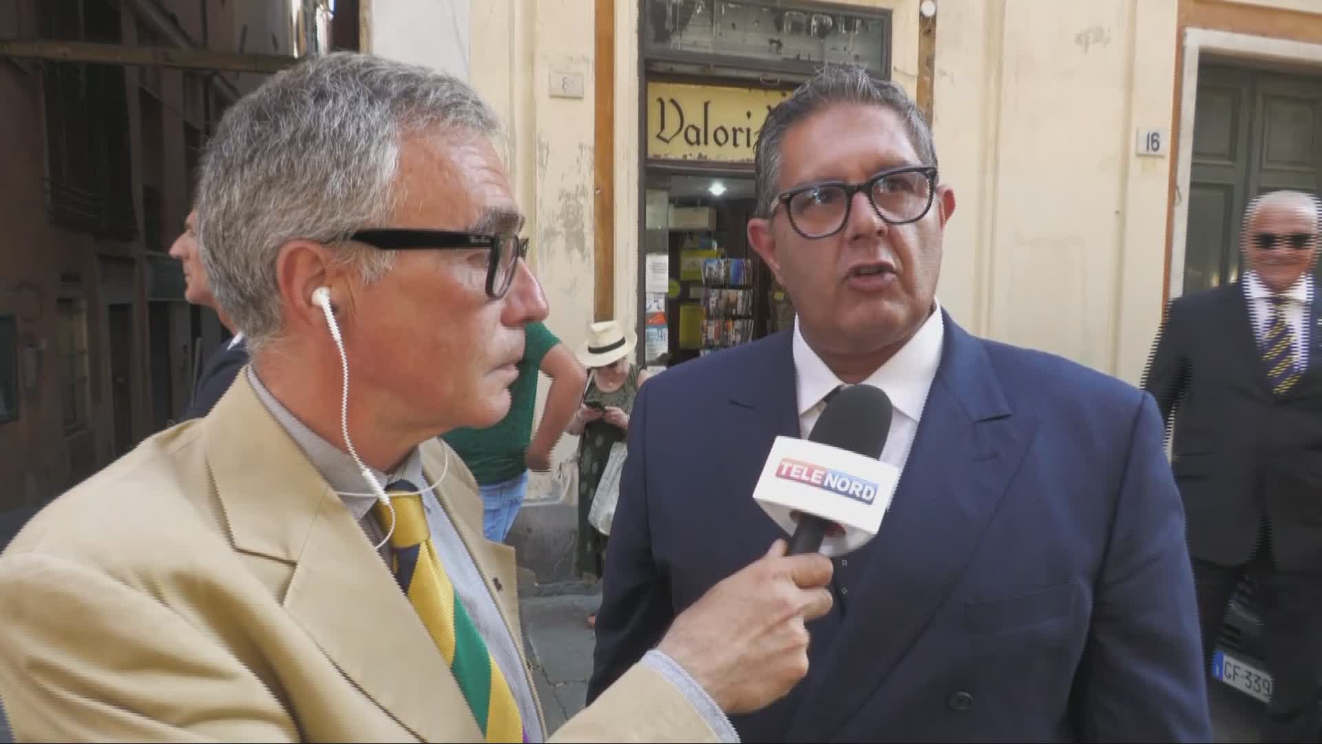 Genova,il presidente Toti esalta il rapporto tra la città e il Principato di Monaco:"La visita del Principe Alberto rafforza l'amicizia e il rispetto"