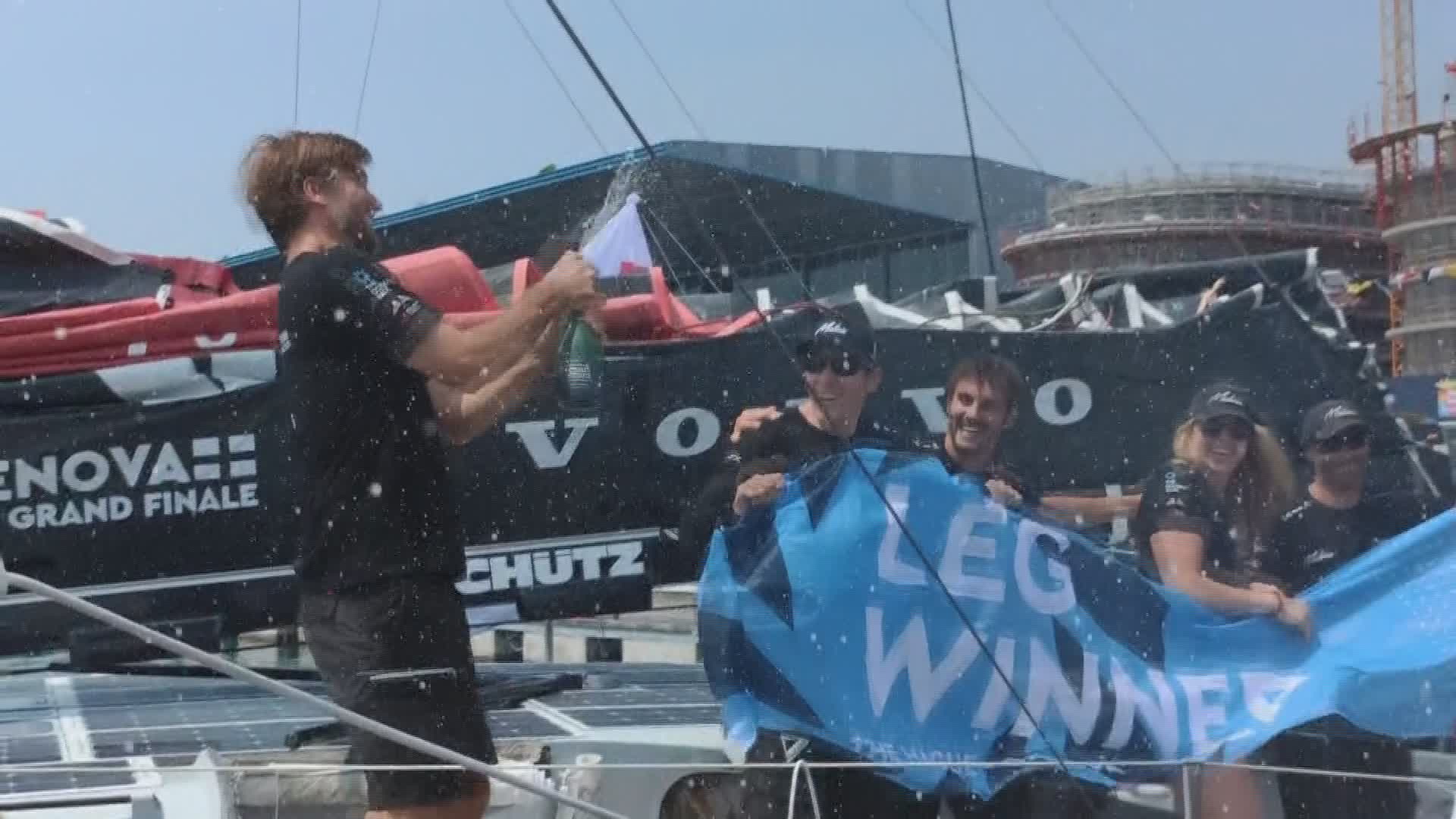 The Ocean Race a Genova, Team Malizia primo tra gli Imoca al Waterfront