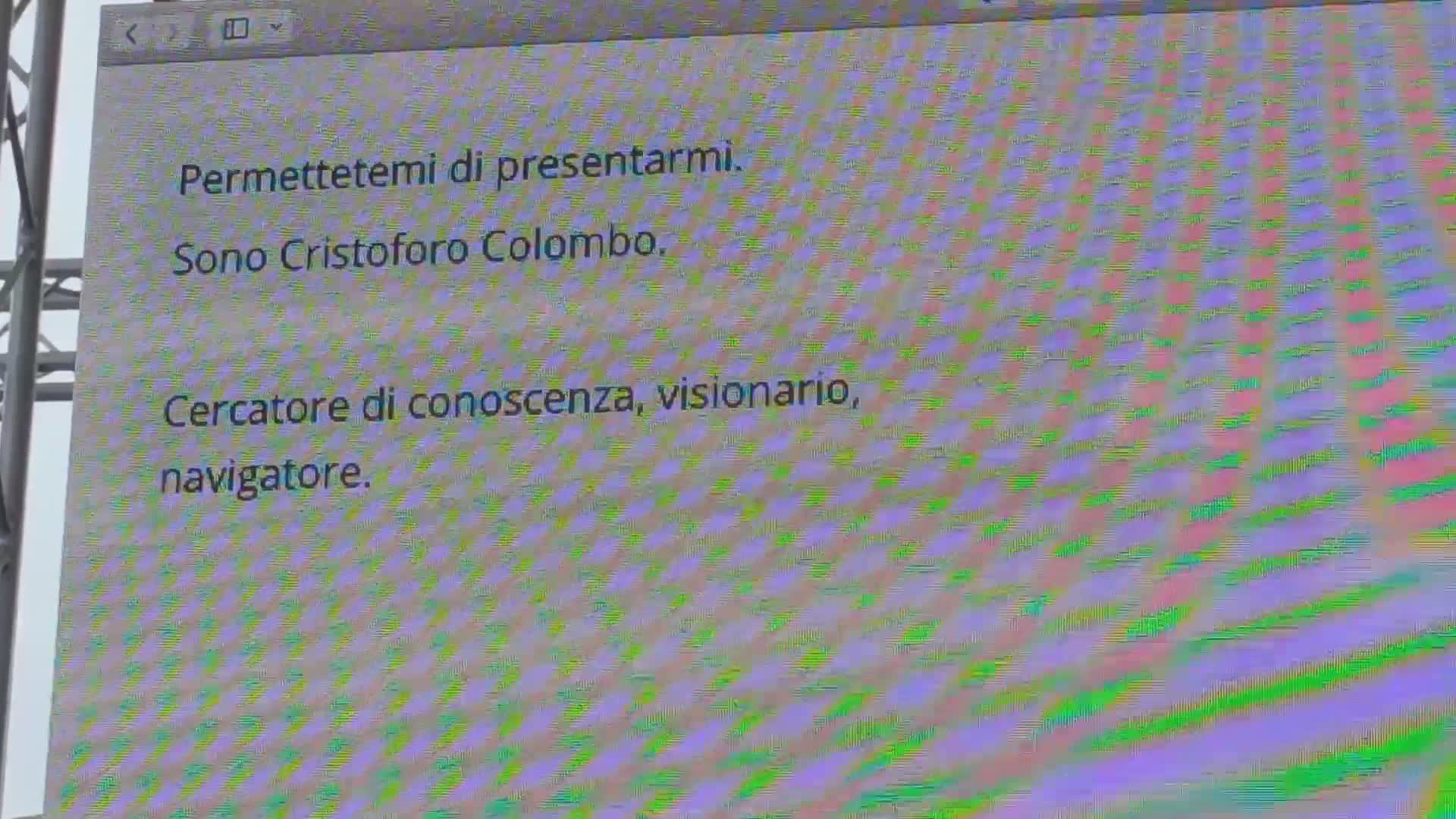 Cristoforo Colombo "rivive" con l'intelligenza artificiale