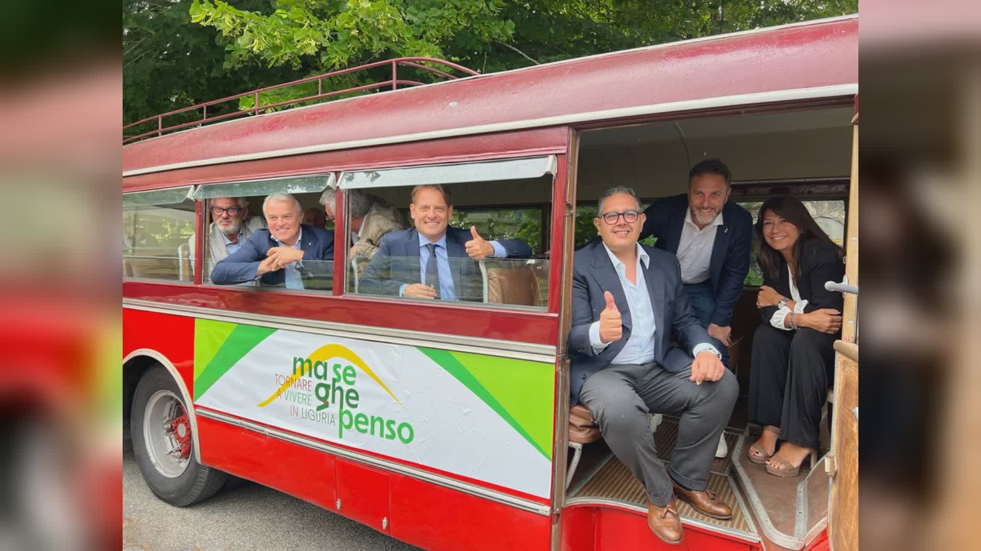 Montebruno, la Regione lancia "Ma se ghe penso". Toti: "L'obiettivo è rivitalizzare il nostro entroterra"