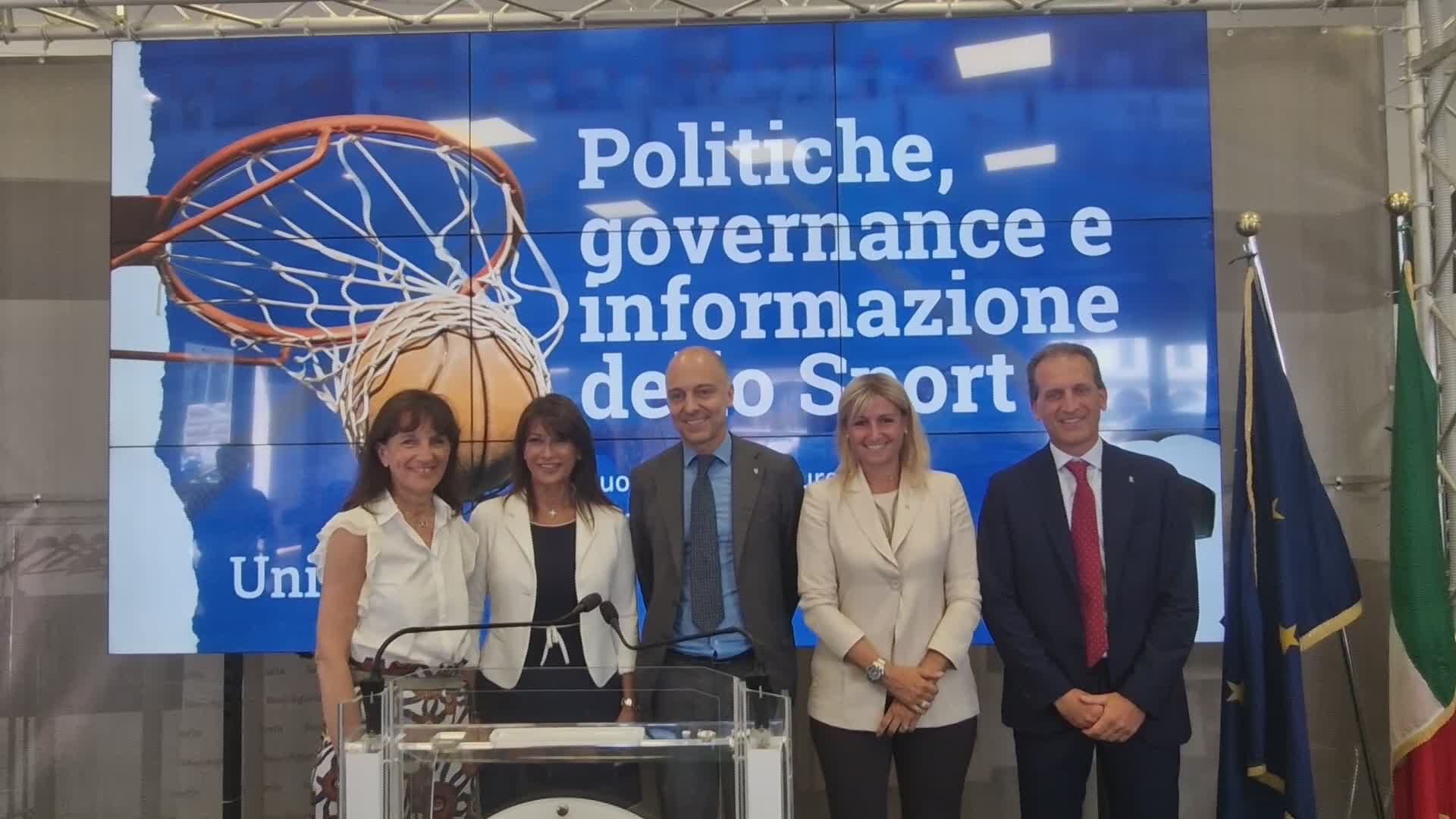 Unige presenta il nuovo corso di laurea sullo sport, l'assessore regionale Ferro: "Risposta efficace alla crescente domanda di figure qualificate"