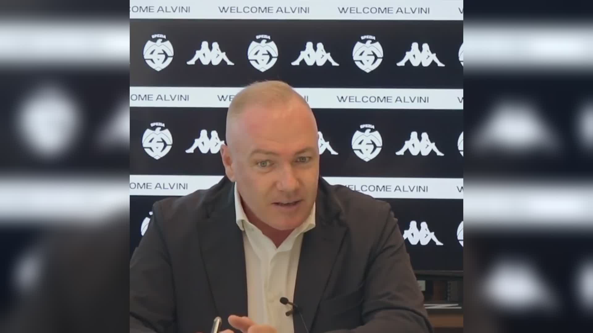 Spezia, ecco Alvini: "Felice di essere qui". E cita Seneca: "Vento favorevole solo per chi sa verso dove navigare"