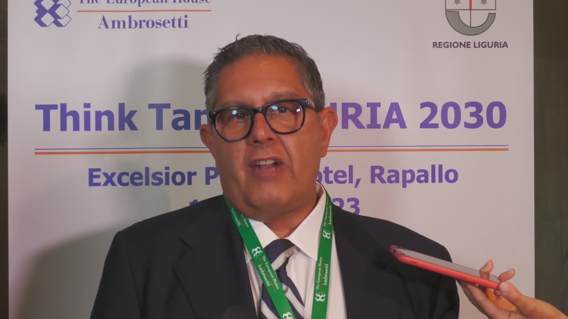 Rapallo, Toti al 'Think Tank Liguria 2030': "Cresciamo nei settori chiave, per la nostra regione più luci che ombre"