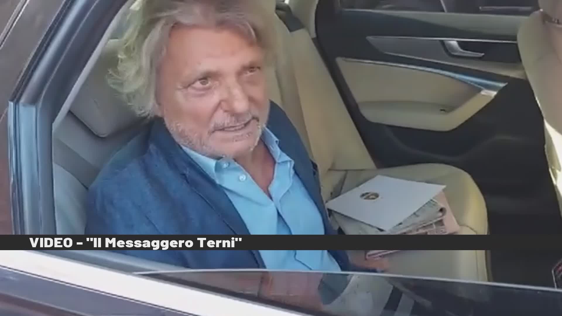 Ferrero dalla Sampdoria alla Ternana: "Sono un operaio del calcio"