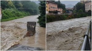 Liguria, caldo e temporali: oltre 100 millimetri di pioggia in due ore a Campomorone, forti precipitazioni a Mignanego e Busalla (foto e video)