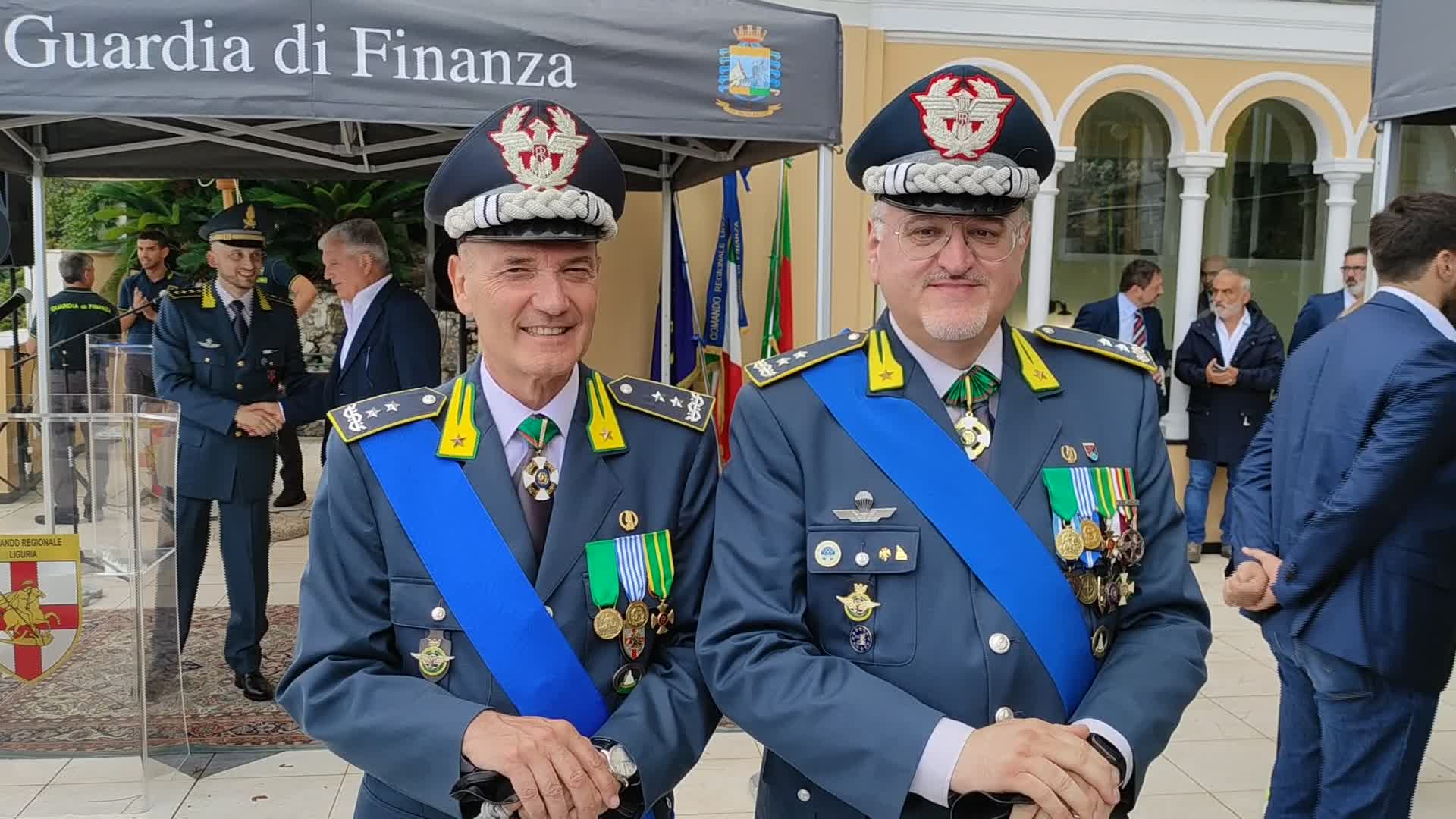 Liguria, Guardia di Finanza: cambio della guardia, lascia Massino e arriva Zaccagnini (video)