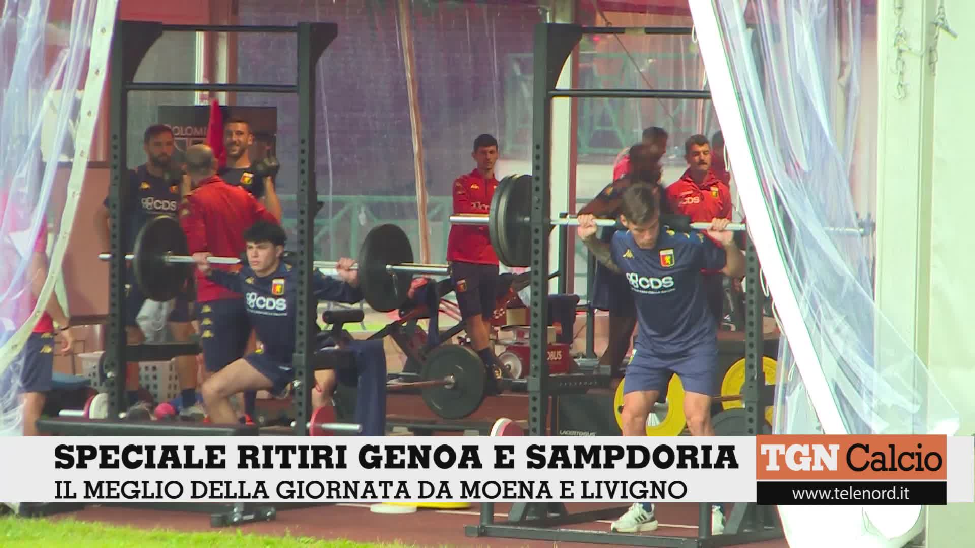 Genoa, il meglio della terza giornata di ritiro a Moena attraverso immagini musicate e interviste