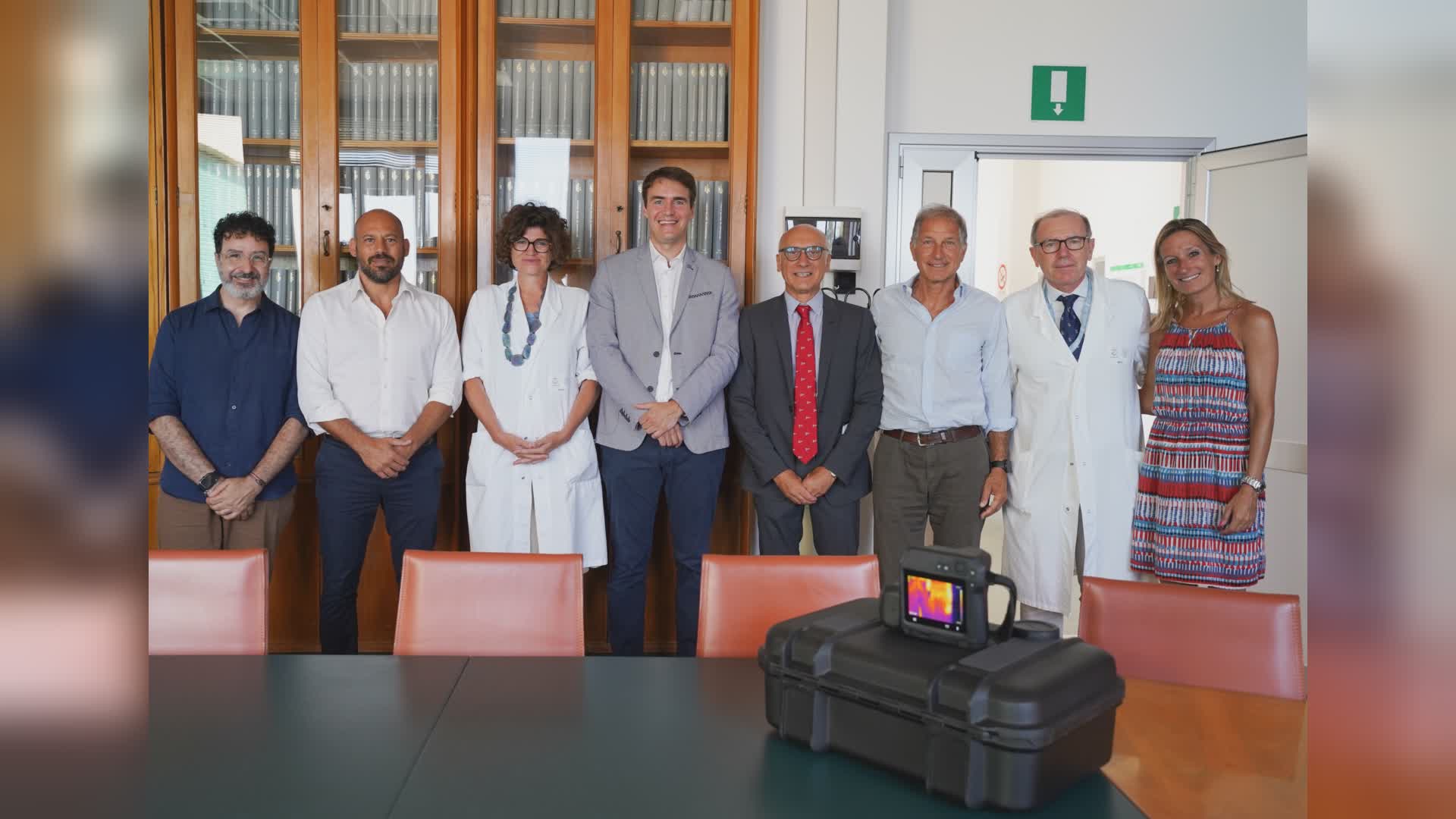 Genova: GNV dona una termocamera all'istituto Gaslini