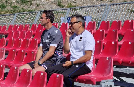 Sampdoria, Andrea Radrizzani arriva in ritiro a Livigno