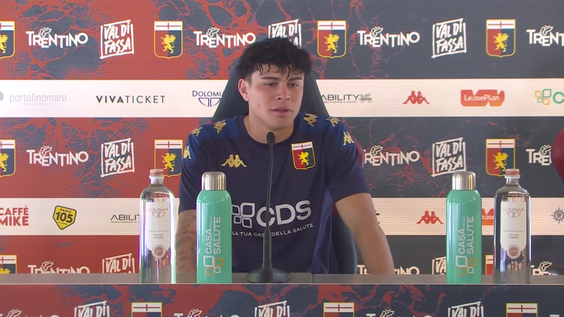 Genoa, Matturro: "Serie A campionato difficile, pronto ad aspettare il mio turno e prendere esempio dai compagni"