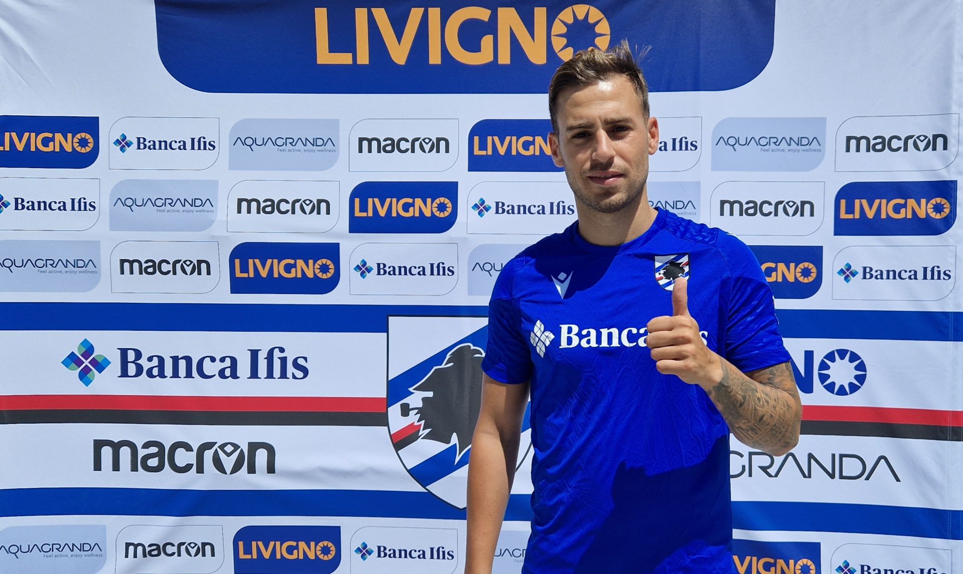 Sampdoria, Ricci dal ritiro di Livigno: "Sono sulla via del recupero dall'infortunio, seguiamo la tabella con pazienza"