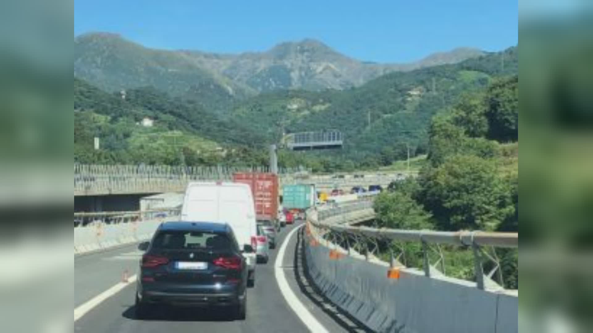 Autostrade, due incidenti a Masone e Chiavari