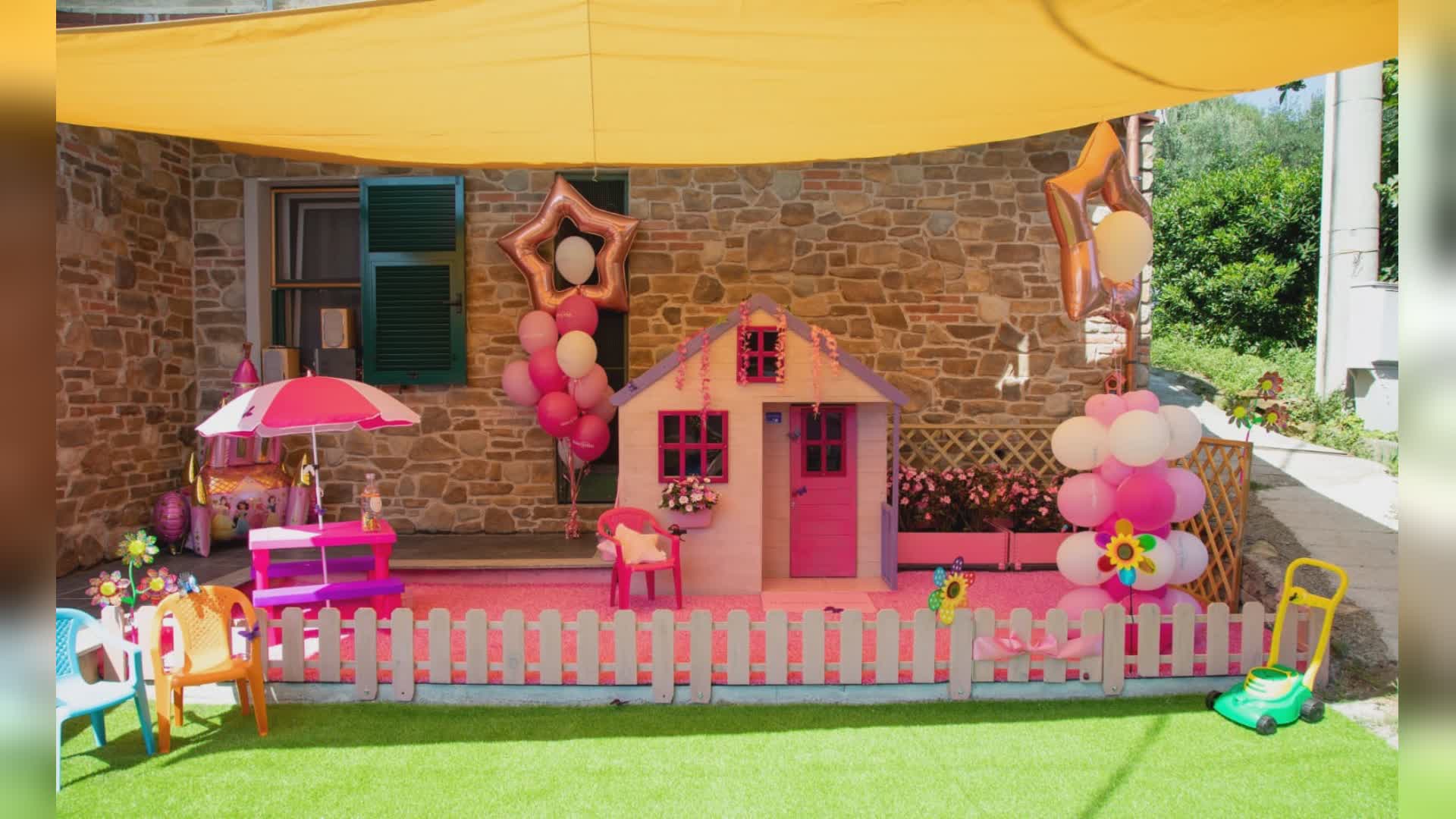 Cogoleto: un giardino rosa per la piccola Simona, grazie a "Make a Wish"