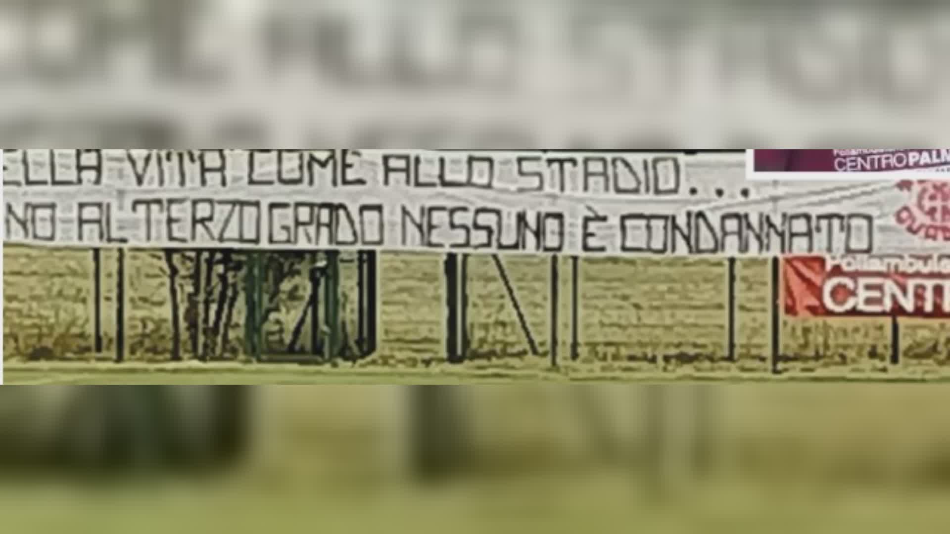 Reggiana, gli ultras difendono Portanova: "Fino al terzo grado nessuno è condannato"