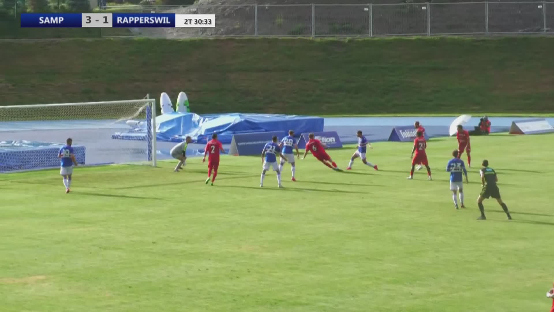 Sampdoria-Rapperswil Jona, tutti i gol della partita: prodezza del baby talento Delle Monache