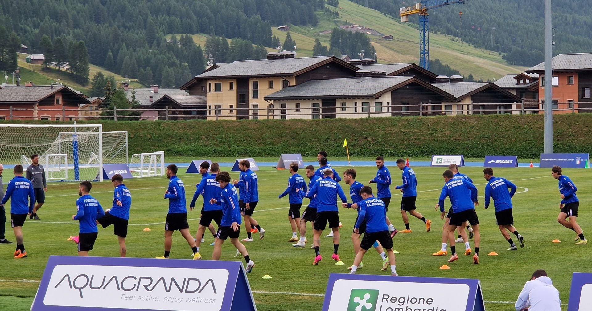 Sampdoria, riscaldamento in gruppo per Manuel De Luca: vicino il pieno recupero 