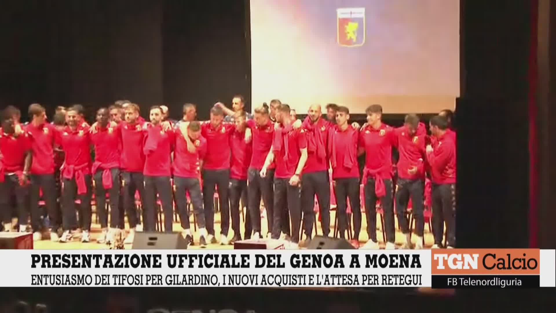 Genoa, che festa a Moena: la diretta integrale della presentazione trasmessa da Telenord