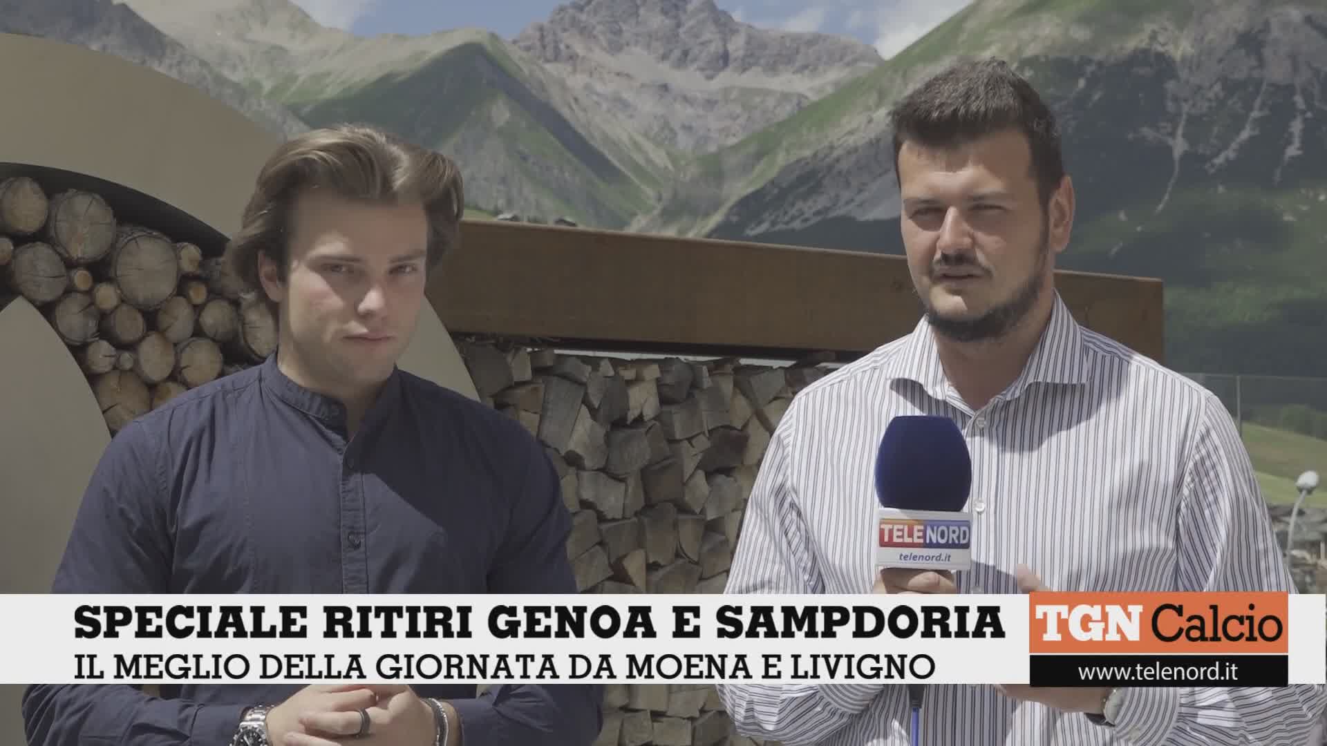 Martin Talacci, hotel Bucaneve: "Un piacere avere qui la troupe di Telenord, la Sampdoria porta visibilità a Livigno"