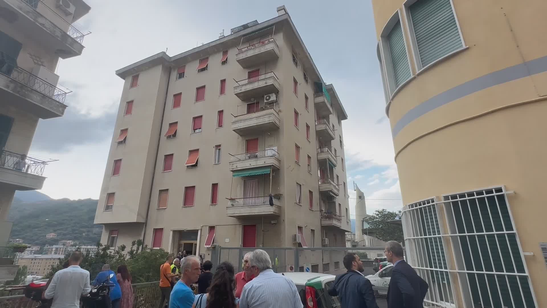 Genova, Gambino sul palazzo evacuato in via Terpi: "Le 42 persone potrebbero rientrare prima di un mese"