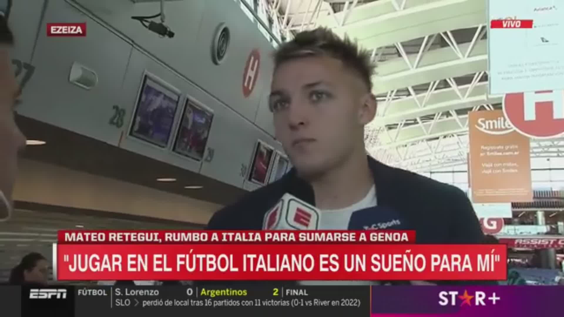 Genoa: Retegui va di corsa e vola in Italia, "Mi manda Milito"