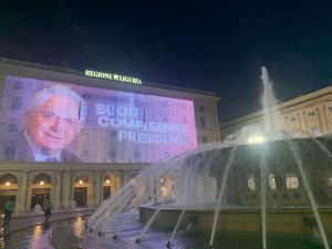 L'omaggio della Liguria al Presidente della Repubblica per i suoi 82 anni