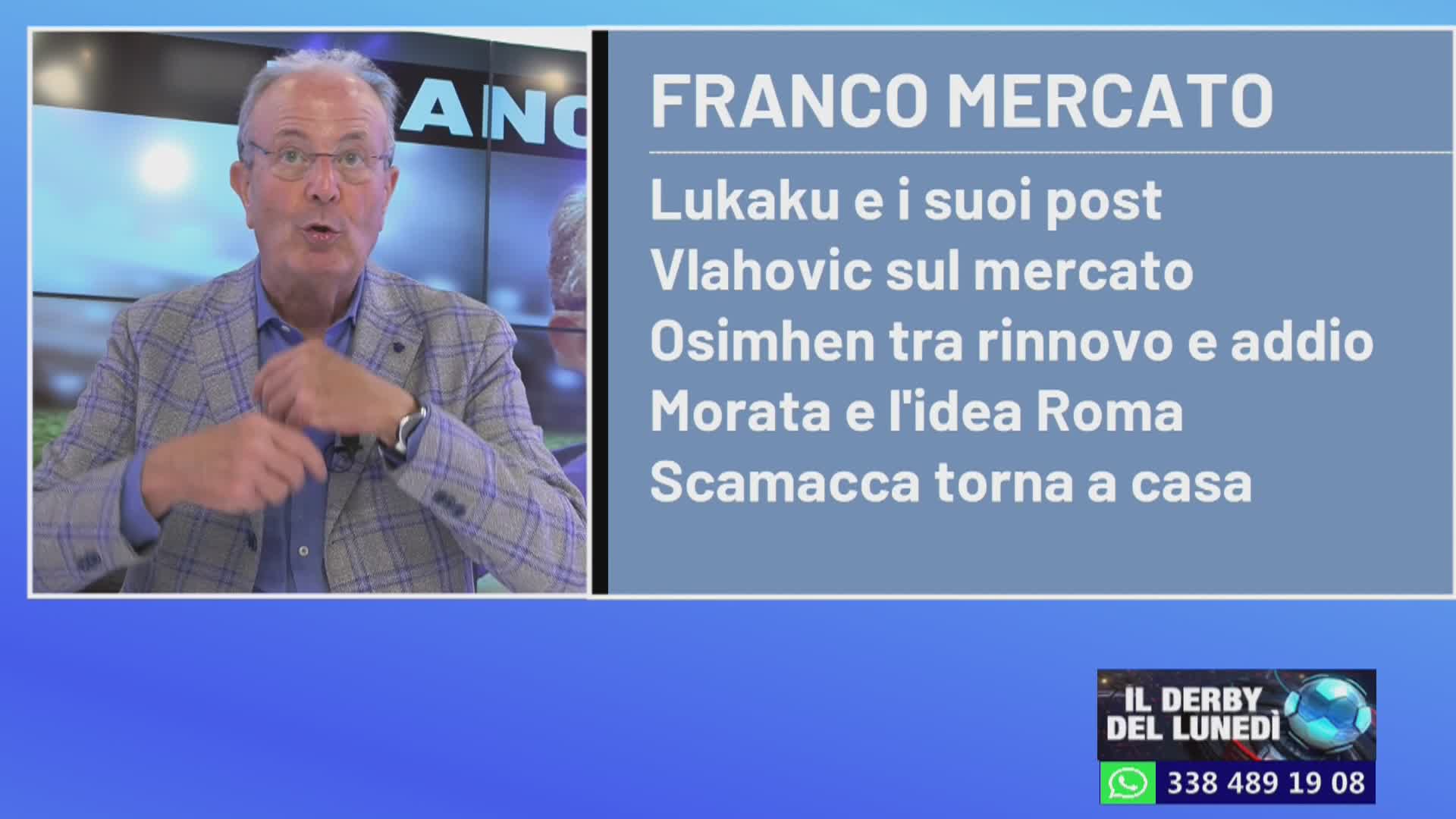 Calciomercato nazionale, Franco Ordine: "Lukaku condannato ad aspettare che si muova Vlahovic dalla Juventus ma..."