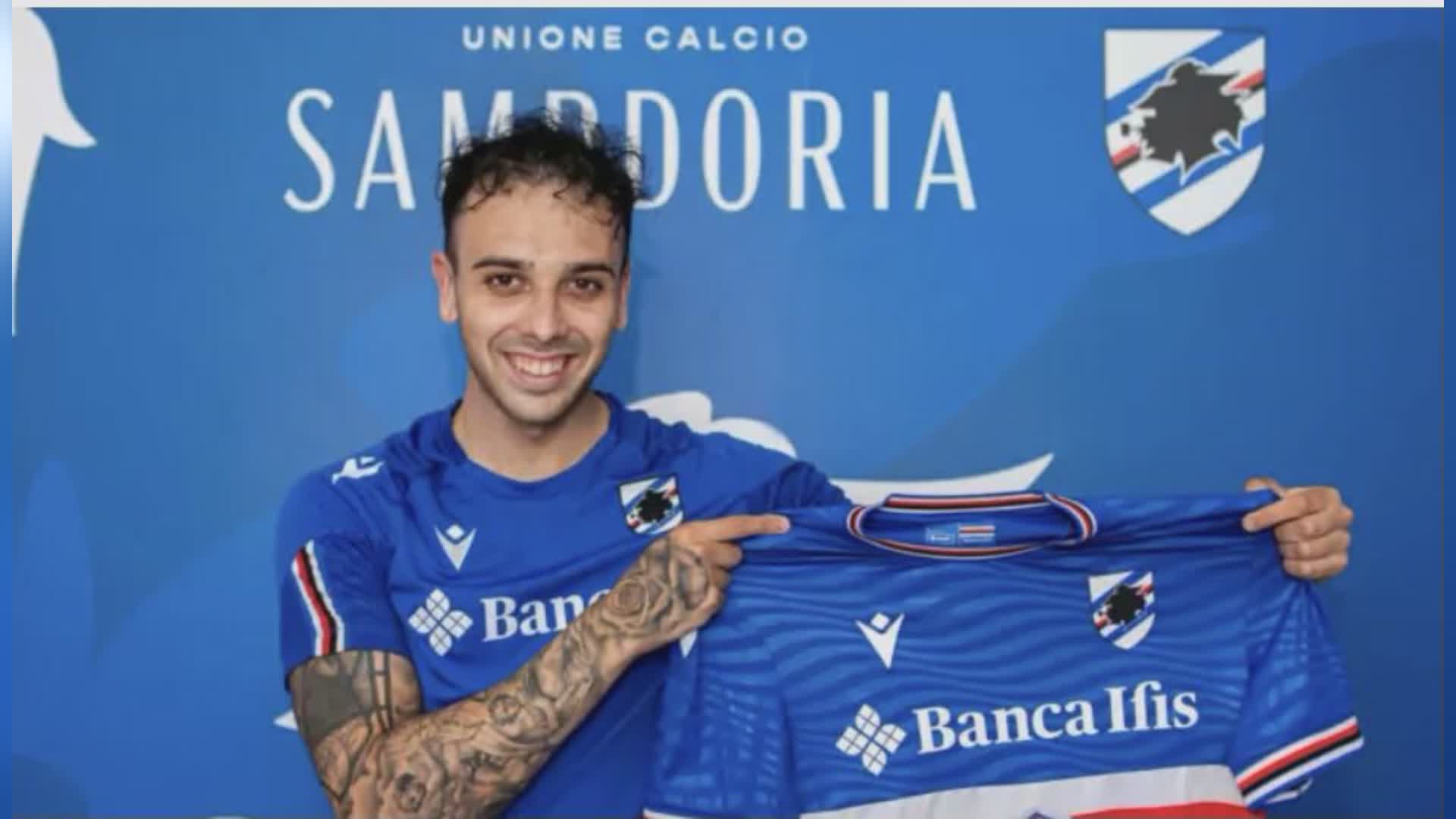 Sampdoria: ufficializzato Panada, arriva dall'Atalanta in prestito