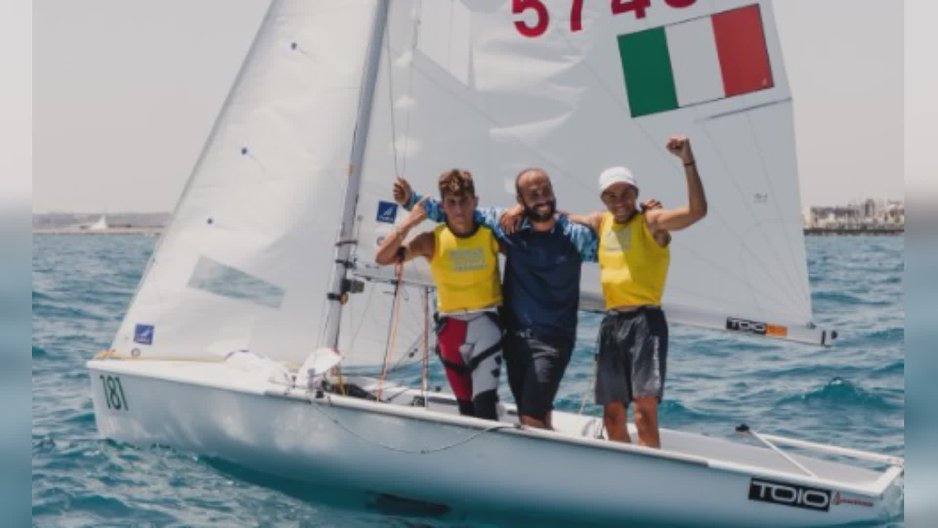 Vela, il duo genovese Cindolo-Dogliotti dello Yacht Club Italiano è Campione del Mondo U17 nella categoria 420