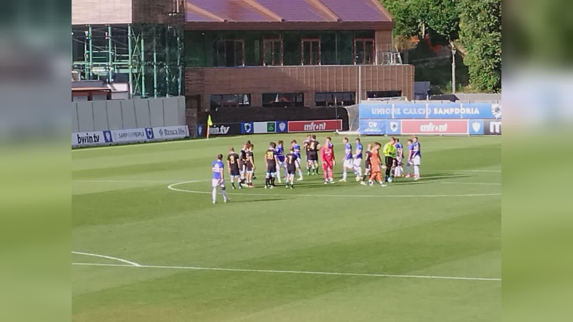Sampdoria, 3-1 alla Virtus Entella nel "deserto" di Bogliasco, buon test per i ragazzi di Pirlo (VIDEO) 