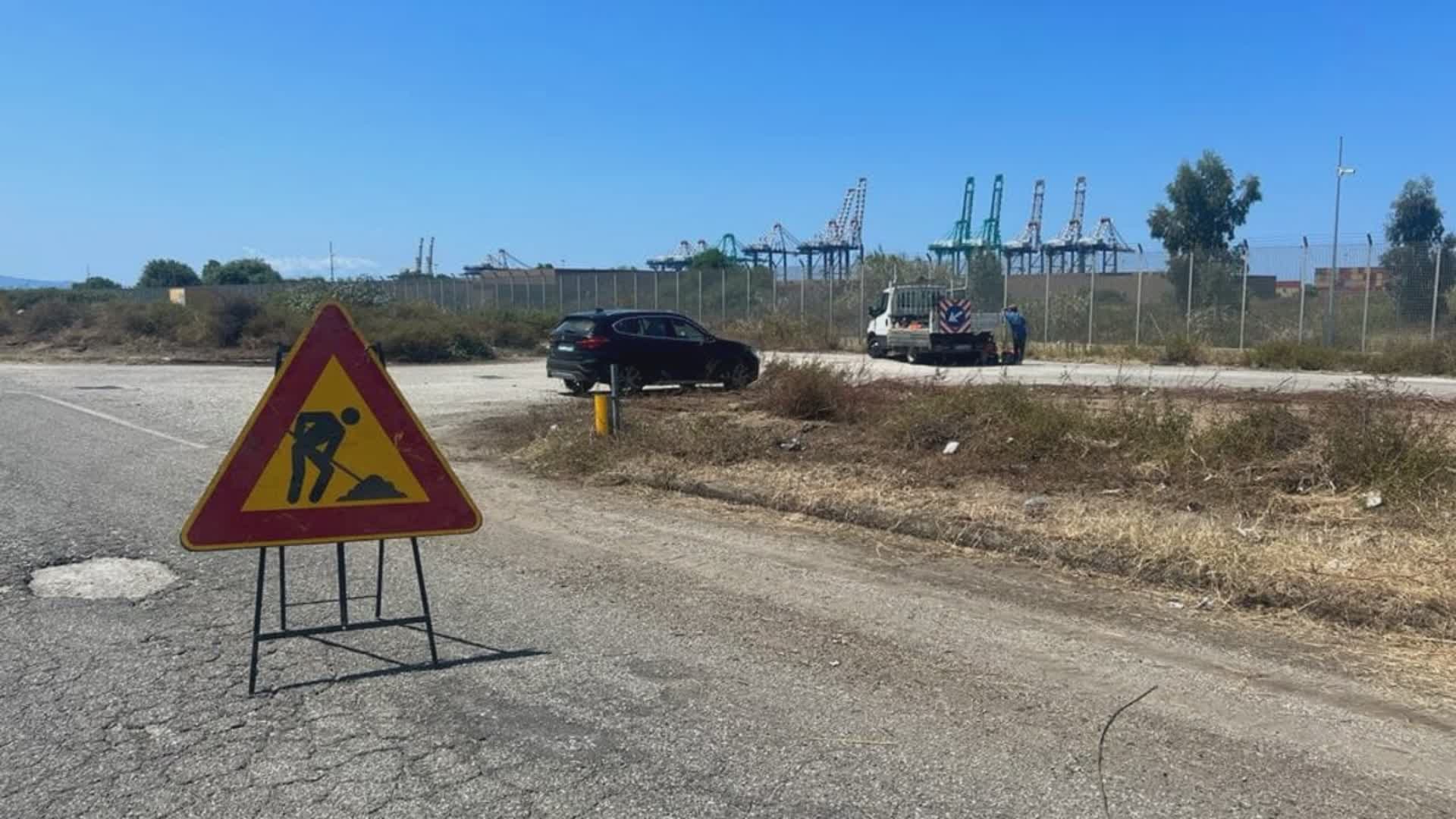 Gioia Tauro: al via lavori di riqualificazione della strada retroportuale di accesso al porto