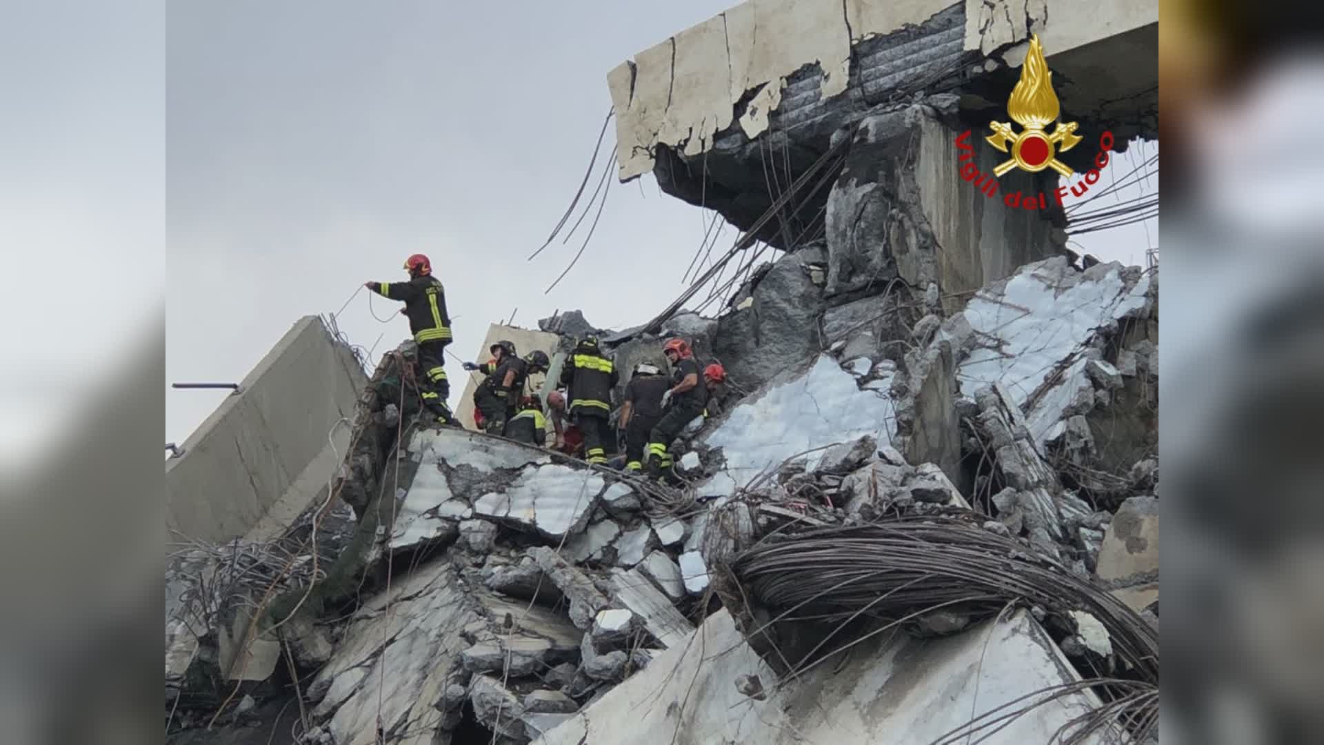 Ponte Morandi, Regione Liguria commemora tragedia su maxischermo