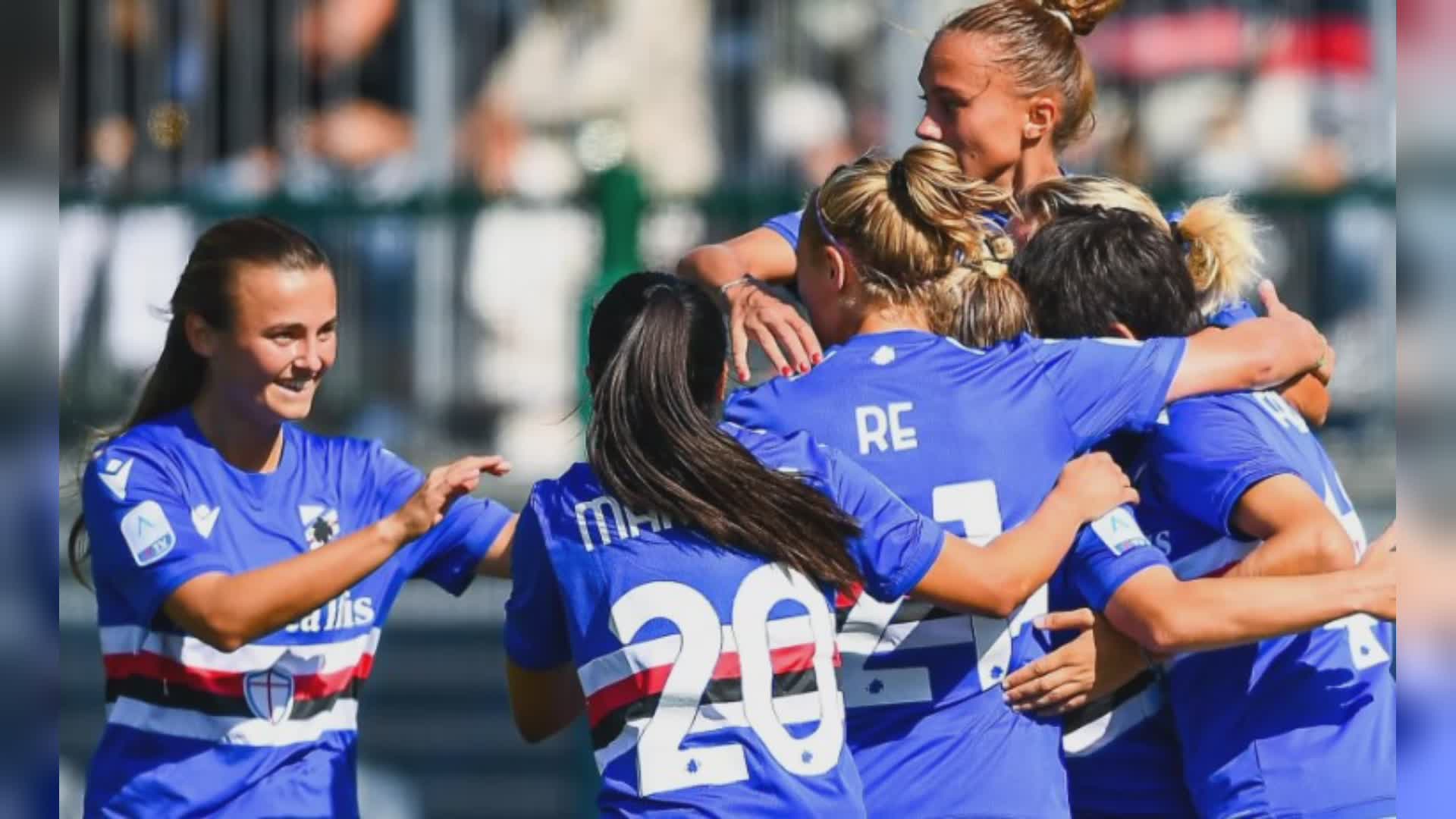 Sampdoria Women, lettera aperta alla società: "Noi discriminate rispetto agli uomini"