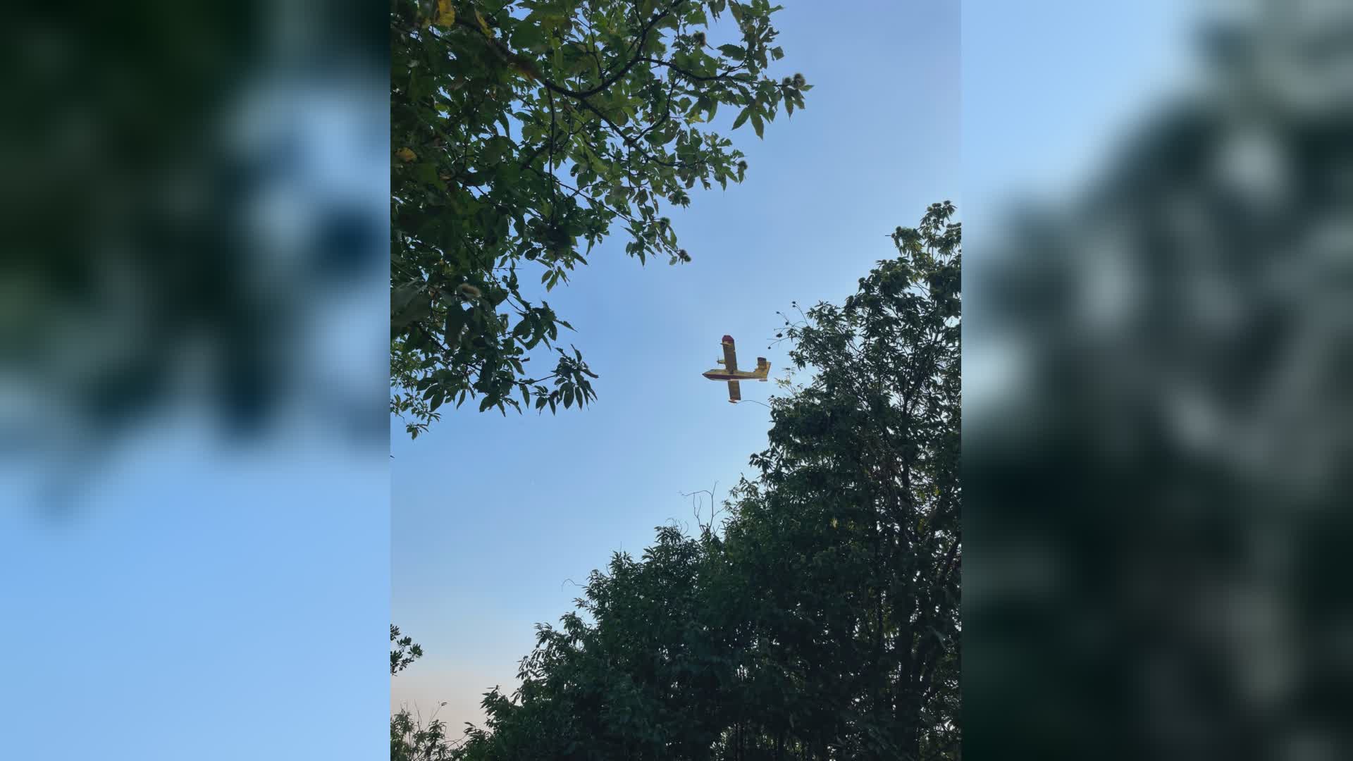 Ceriana, 18 famiglie evacuate per gli incendi nei boschi. Fiamme anche a Pontedassio