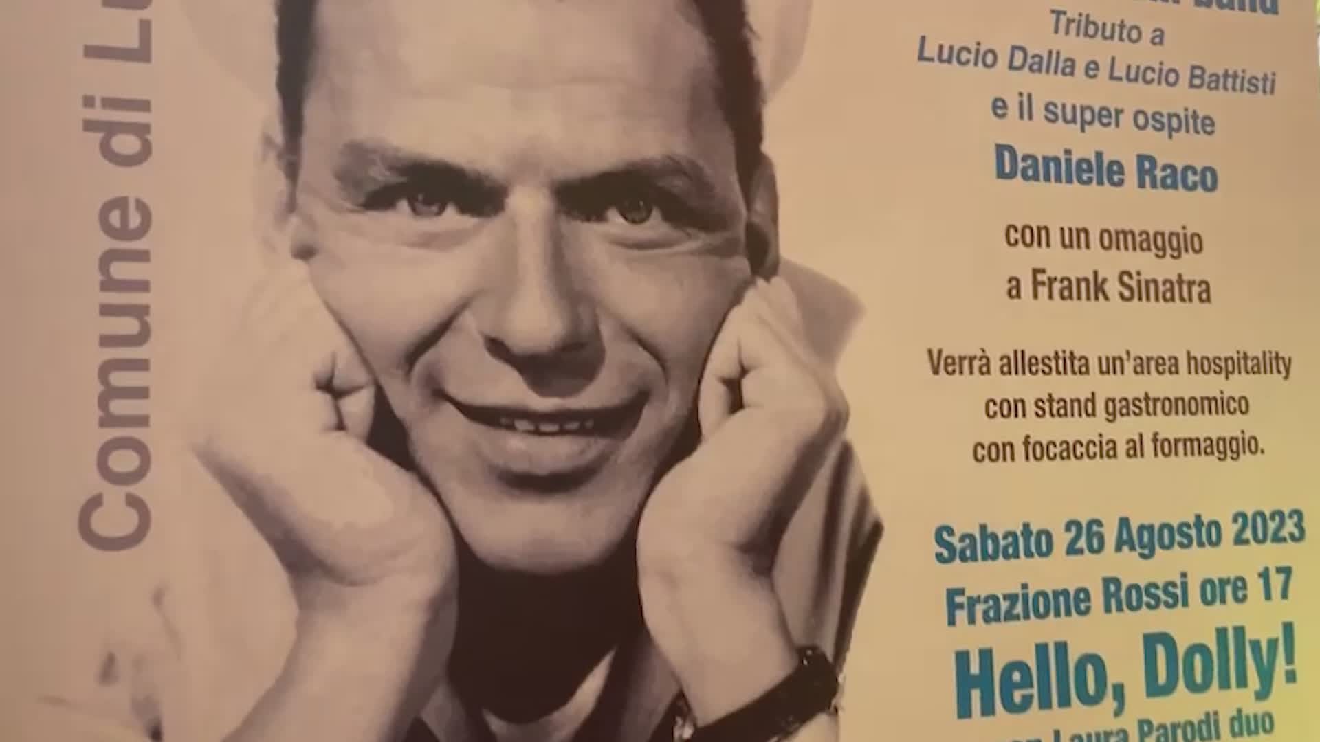 Lumarzo, “Hello Frank”: due serate con spettacoli in omaggio a Sinatra