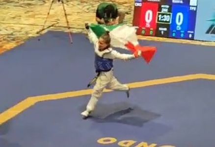 Genova, taekwondo: Virginia Lampis prima ligure a vincere un titolo mondiale