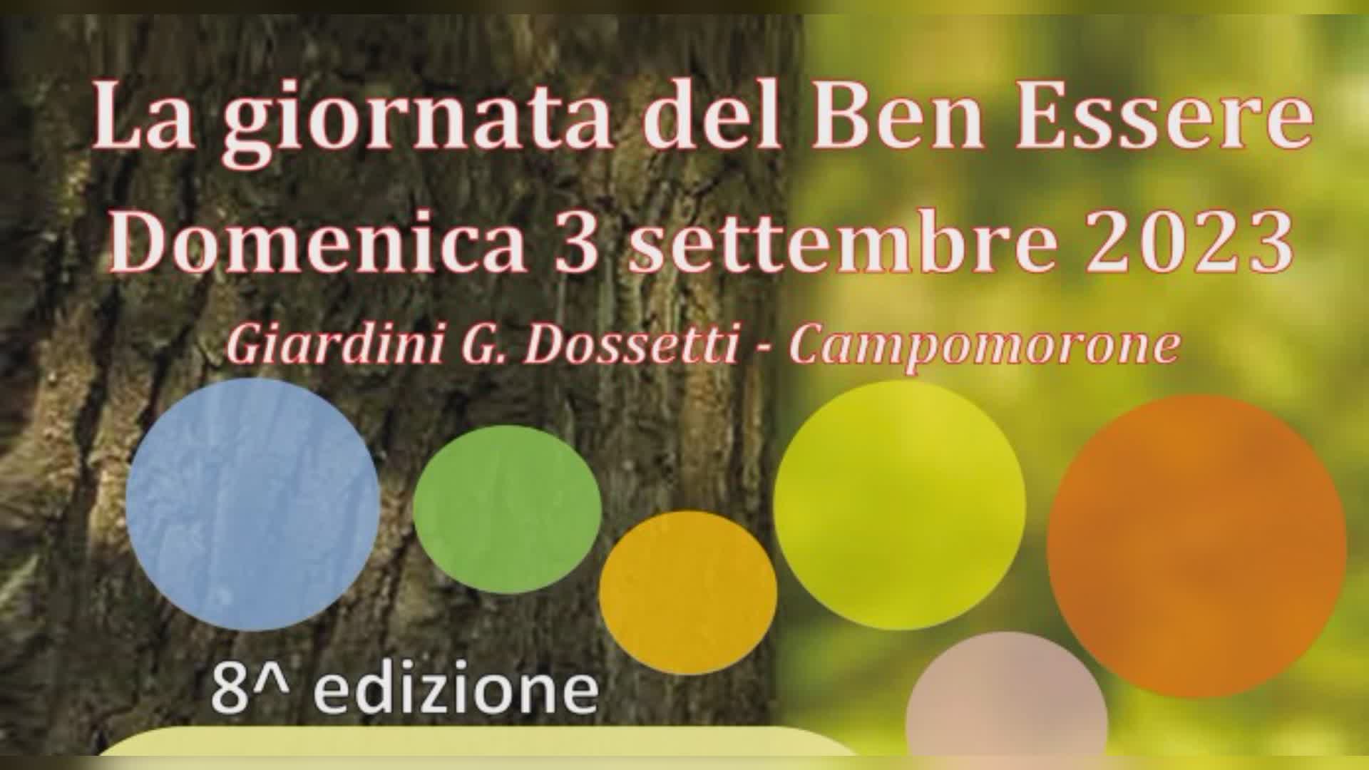 Campomorone, la 'giornata del Ben Essere' giunge all'ottava edizione: buone pratiche per prendersi cura di sè
