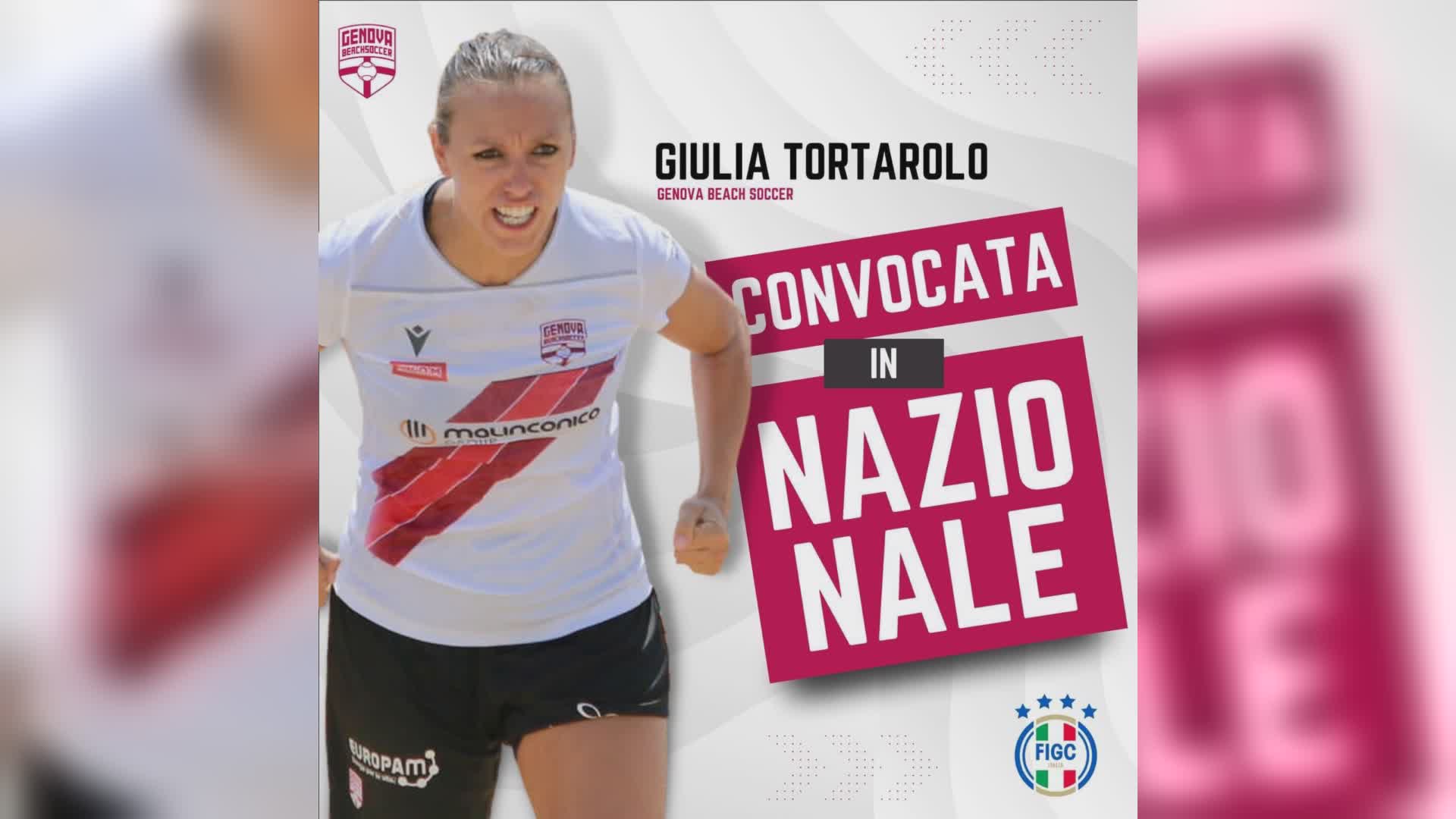 Beach Soccer, la genovese Giulia Tortarolo convocata in Nazionale