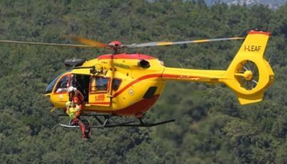 Imperia: operaio cade in scarpata, per recuperarlo serve l'elicottero
