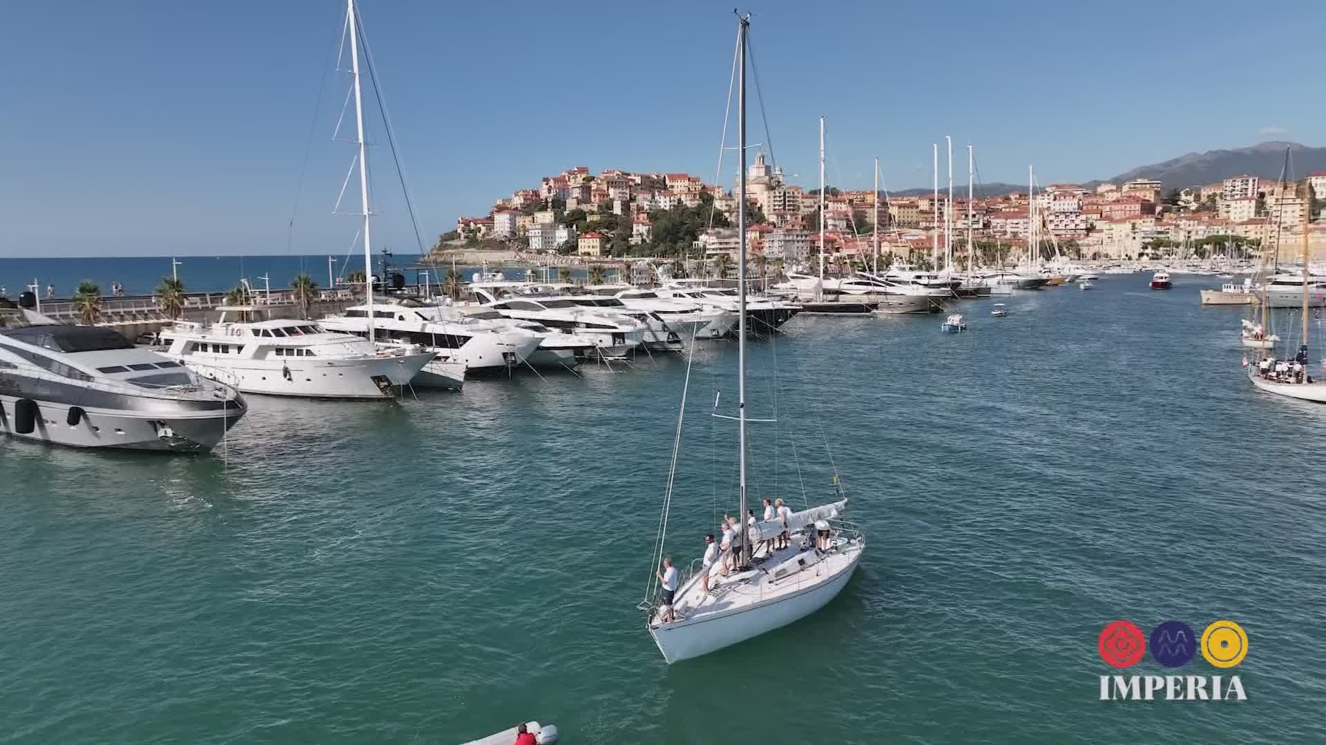 Vele d'epoca d'Imperia al via, la cerimonia d'apertura in diretta su Telenord