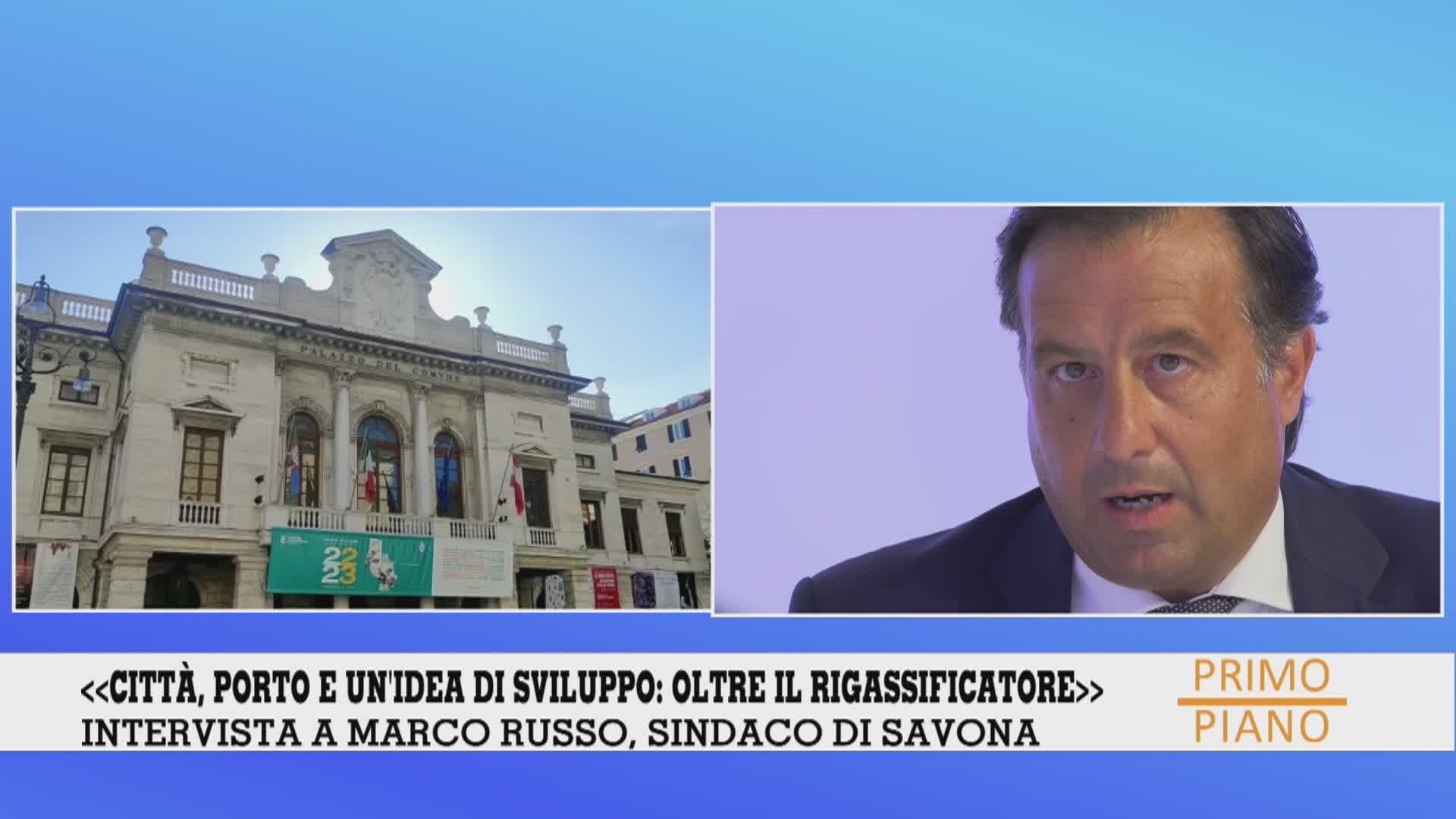 Savona, il sindaco Russo a Telenord: "La nostra sfida è quella di riconciliare porto e città"