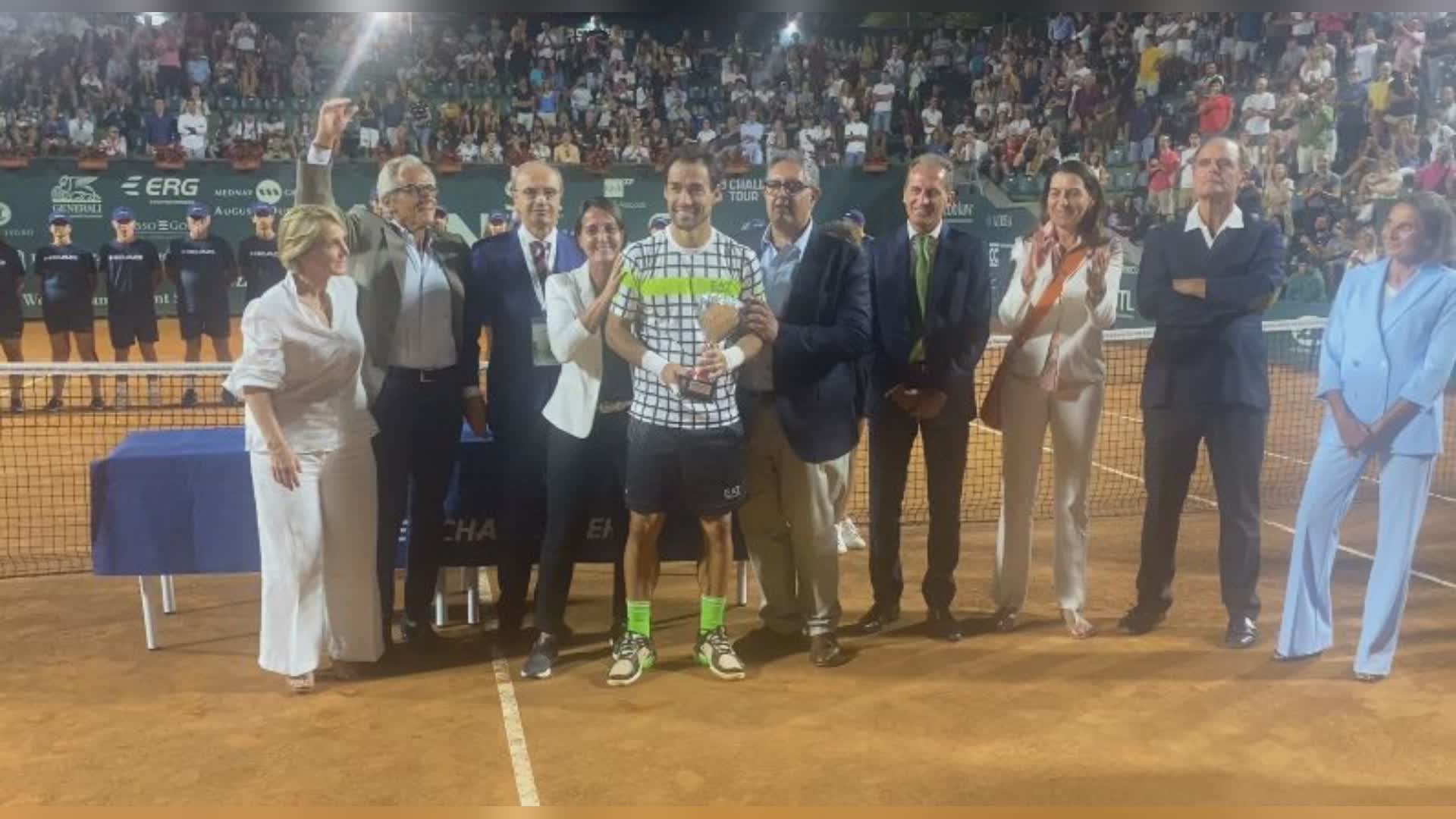 Tennis, Thiago Seyboth Wild batte Fognini e si aggiudica l'Aon Open Challenger Memorial Giorgio Messina