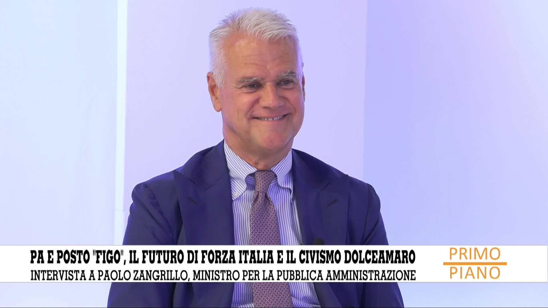 Primo piano, Paolo Zangrillo: PA e posto "figo", il futuro di Forza Italia e il civismo dolceamaro