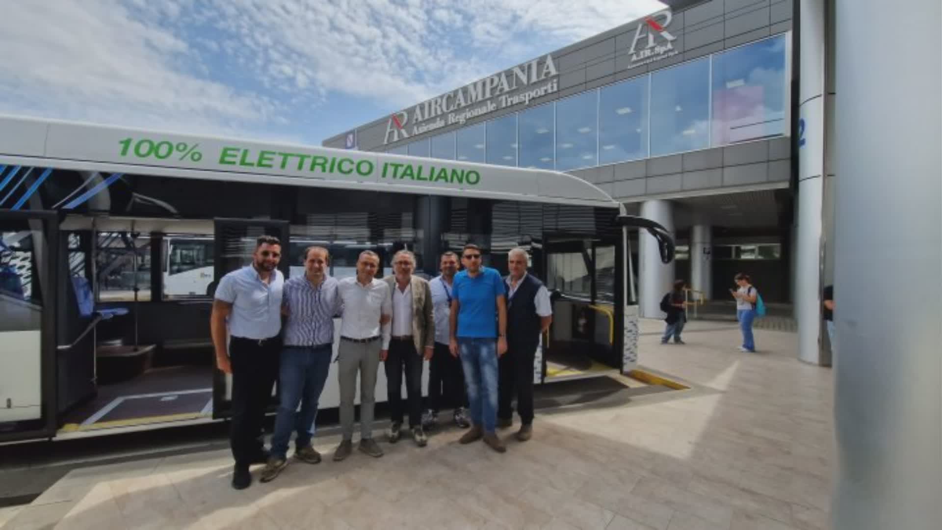 Avellino: AIR Campania testa il bus elettrico di Industria Italiana Autobus