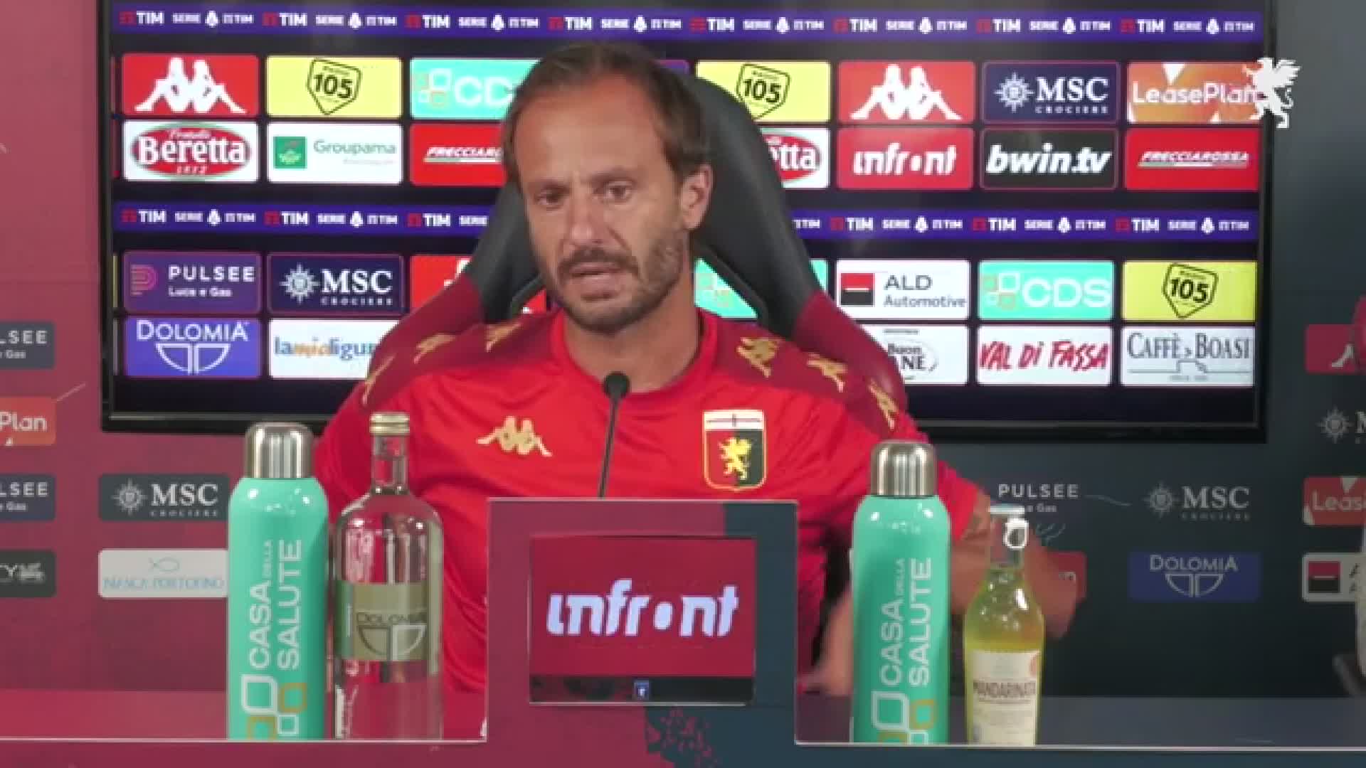 Genoa, Gilardino: "Stiamo crescendo, a Lecce con rispetto ma con il giusto atteggiamento"