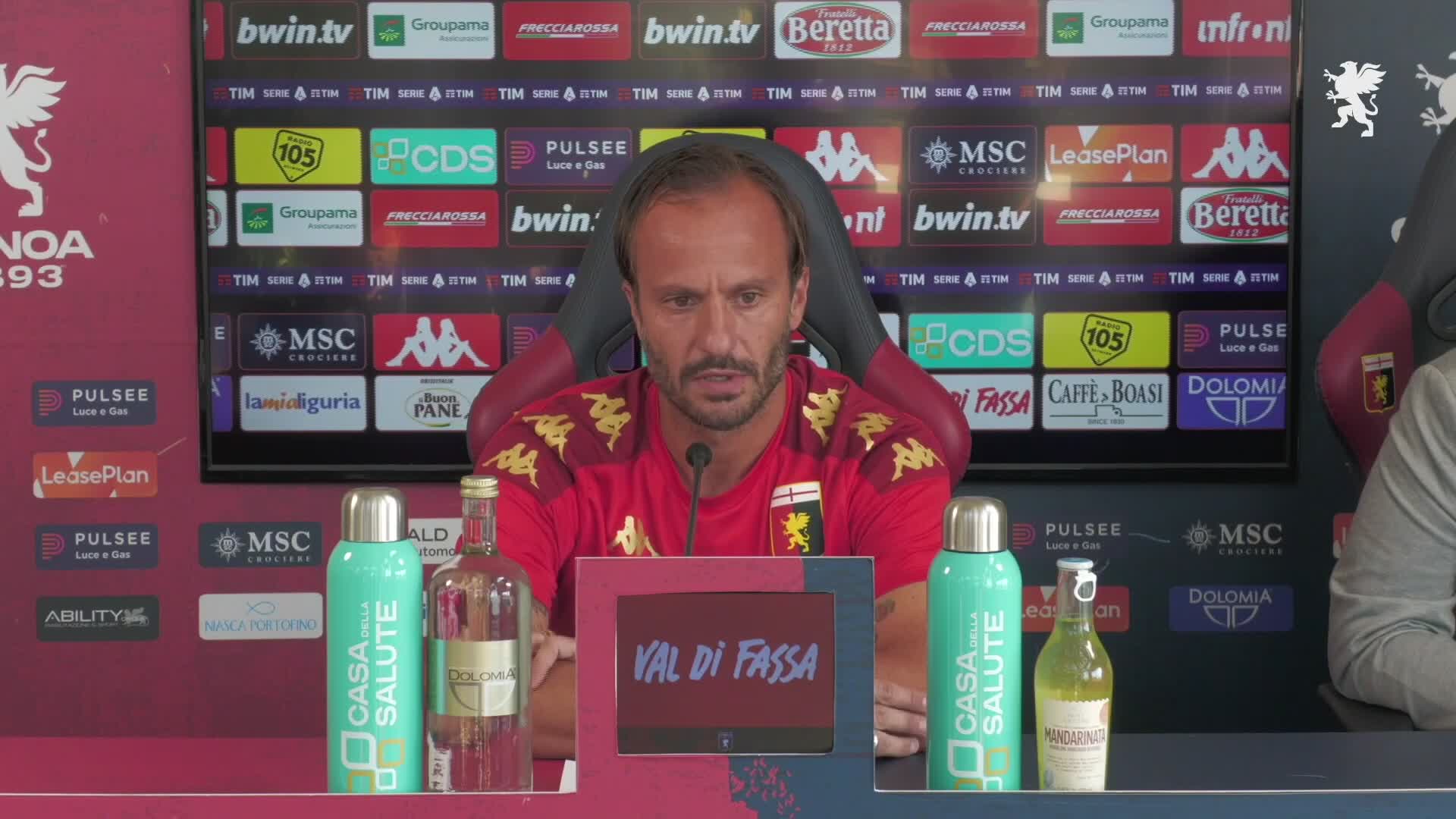 Genoa, Gilardino: "Roma squadra tosta, i punti sono una necessità ma non devono diventare un'ossessione"