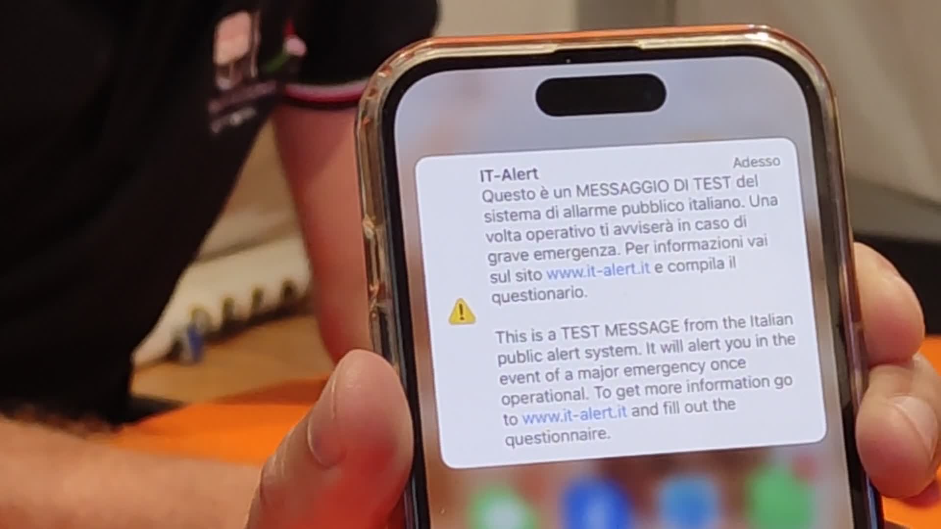 IT-Alert, alle 12.01 è scattato il test in Liguria: 2 milioni di cittadini lo hanno ricevuto