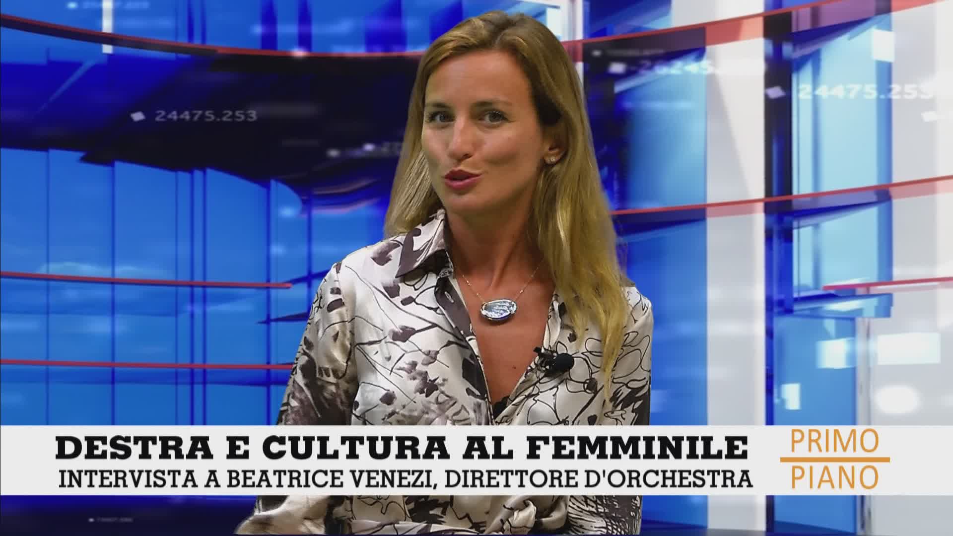 Beatrice Venezi a Telenord: "La cultura non è di destra o sinistra, è libera e deve essere svincolata da stereotipi e ideologia"