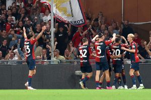 Genoa, vittoria da urlo! Spacca in quattro la Roma ed è 4-1