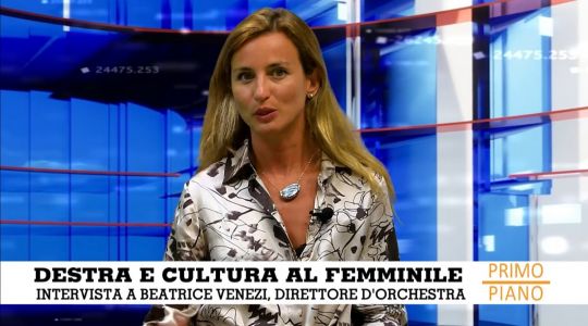 Beatrice Venezi a Telenord: "Conoscevo il musicista ucciso a Napoli, il male si riscatta con la bellezza"